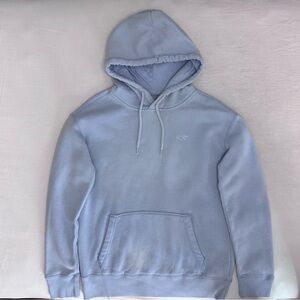 Hollister Co. Men’s Relaxed Light Blue Pullover Hoodie  (Size X-Small)